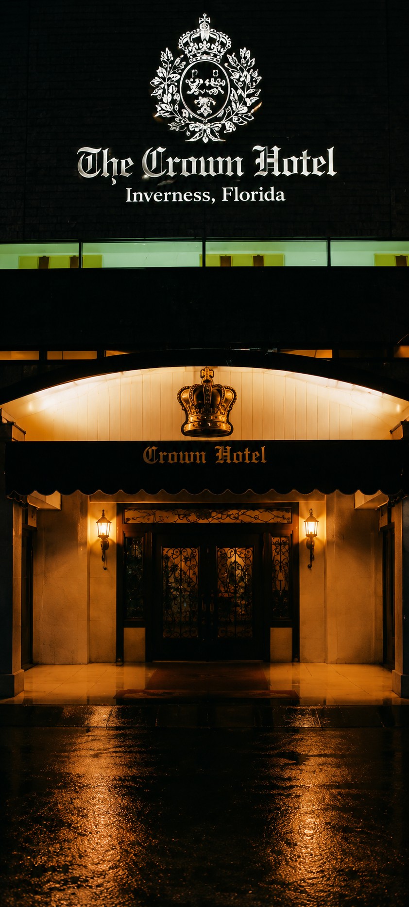 The Crown Hotel brochure cover