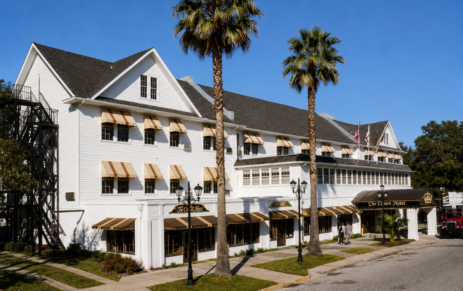 The Crown Hotel in 1982