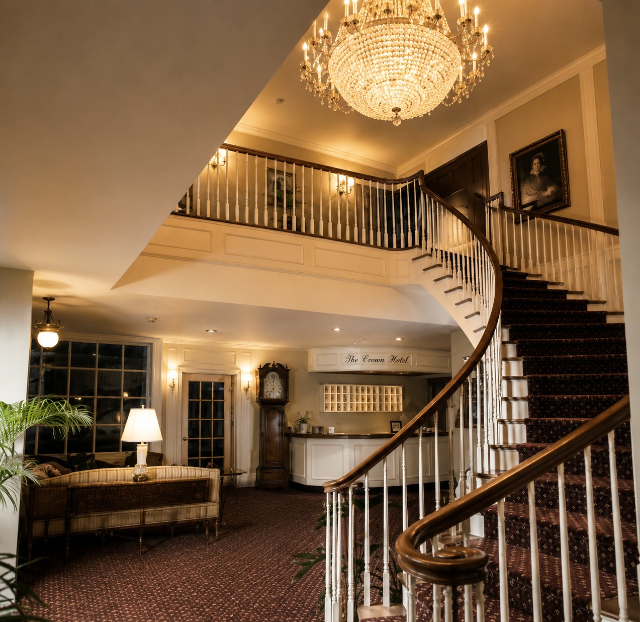 The Crown's lobby